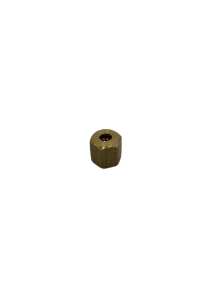 sleeve nut, brass (37014)