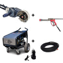 [Splash & tidal zone and shallow water]  Subsea cleaning and surface prep package (Electric)