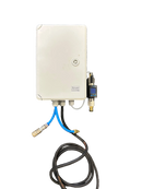 Water/ air safety unit for modified Pneumatic Bristle Blaster