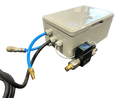 Water/ air safety unit for modified Pneumatic Bristle Blaster