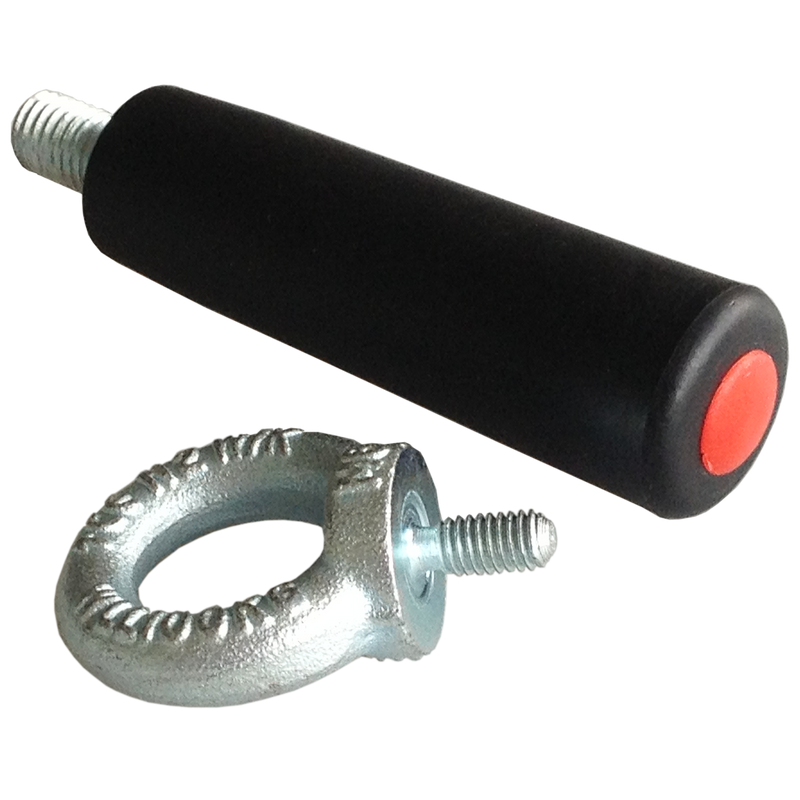Maniglia in PECO-POLYMET con anello