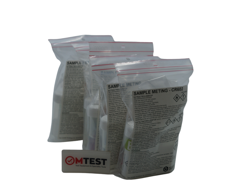 Chromium6 test kits (includes 5 testkits)