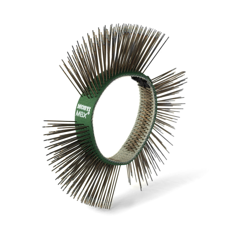 MBX® Bristle, Steel, Fine, Green, 11mm, Box wiht 5(MB-028-05)