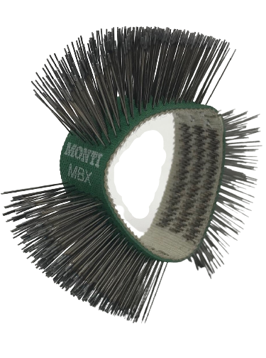 MBX® Bristle, Steel, Fine, Green, 23mm, Box with 5 (MB-005-05)